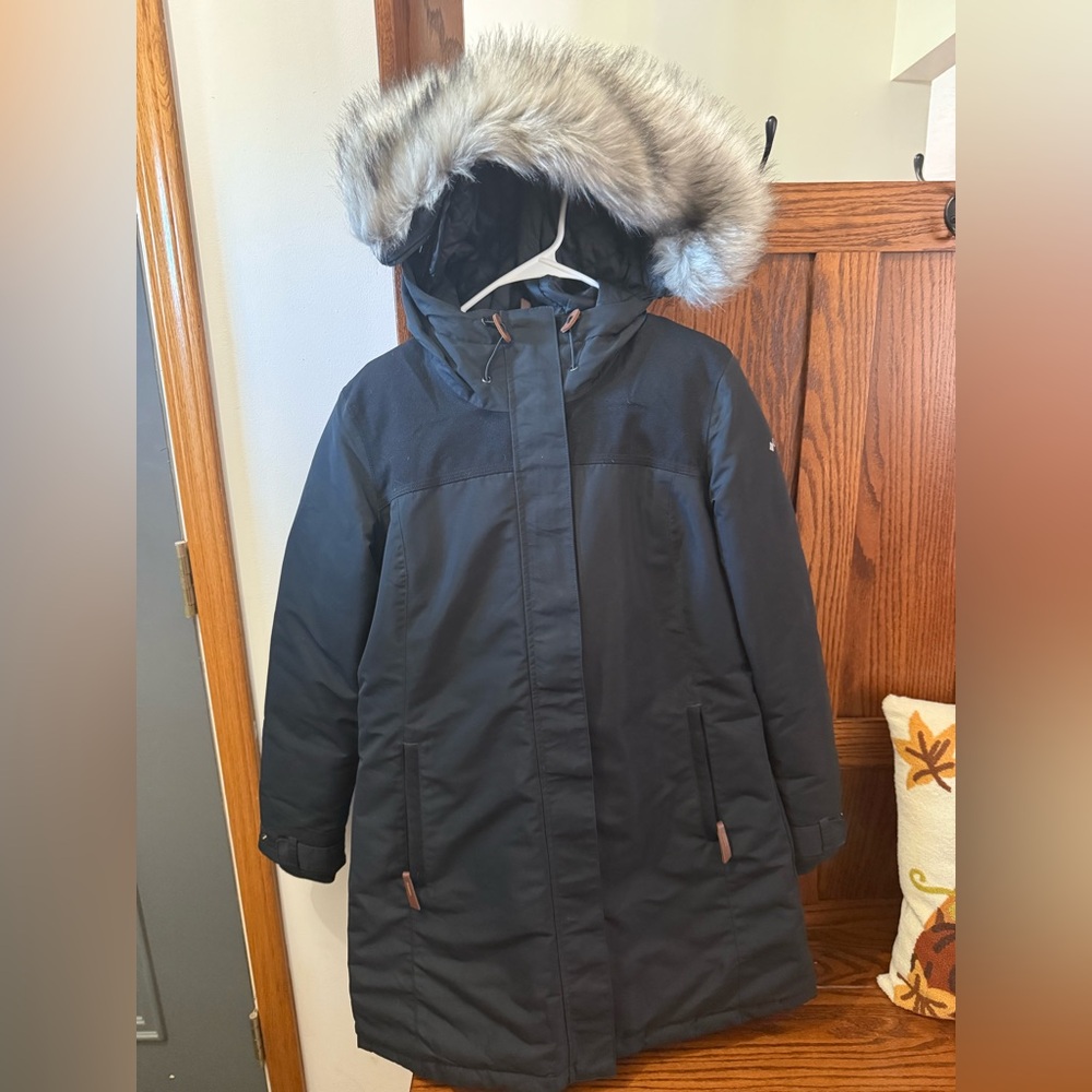 Columbia Quilted Black Jacket